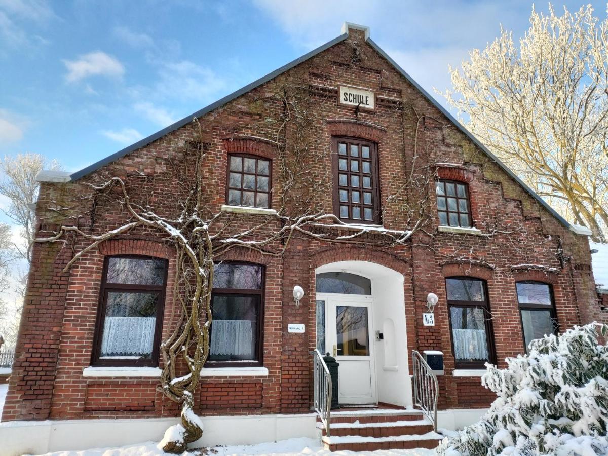 Apartament Alte Schule Waddens Butjadingen Zewnętrze zdjęcie